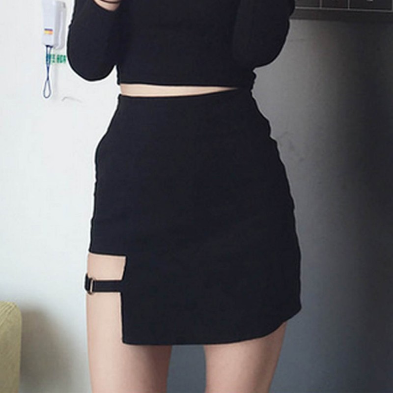 Title 1, Spring Summer Women Sexy Ring Irregular Skirt H...